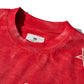 Slub Cotton Heavy Washed Tee / Kowloon Red