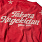 Slub Cotton Heavy Washed Tee / Kowloon Red