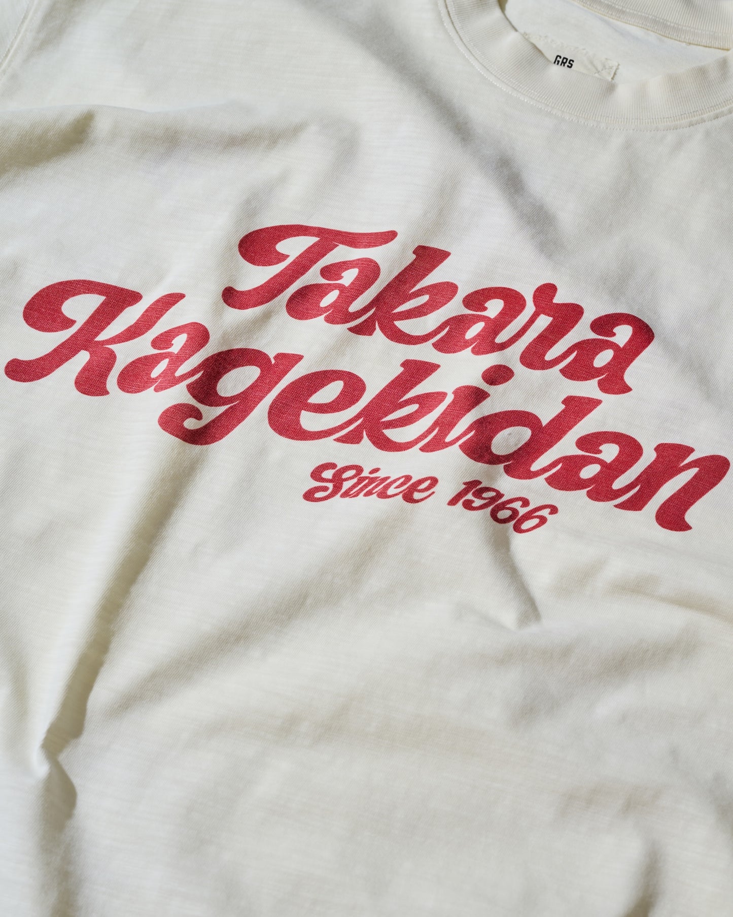 Slub Cotton Heavy Washed Tee / Oendan White
