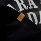 Slub Cotton Heavy Washed  Tee / Takara Black