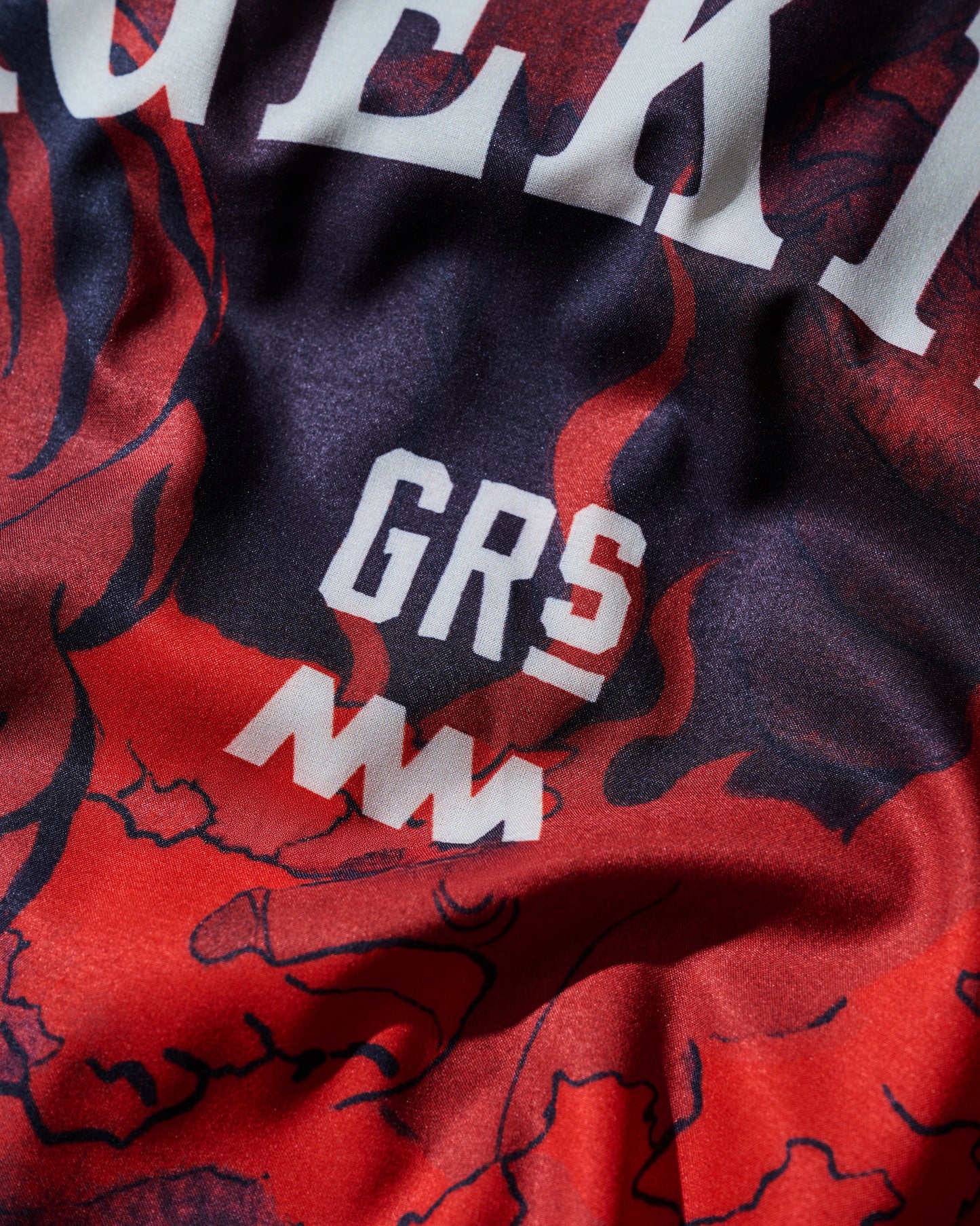 Tiger & Dragon Overprint Bowling Shirt