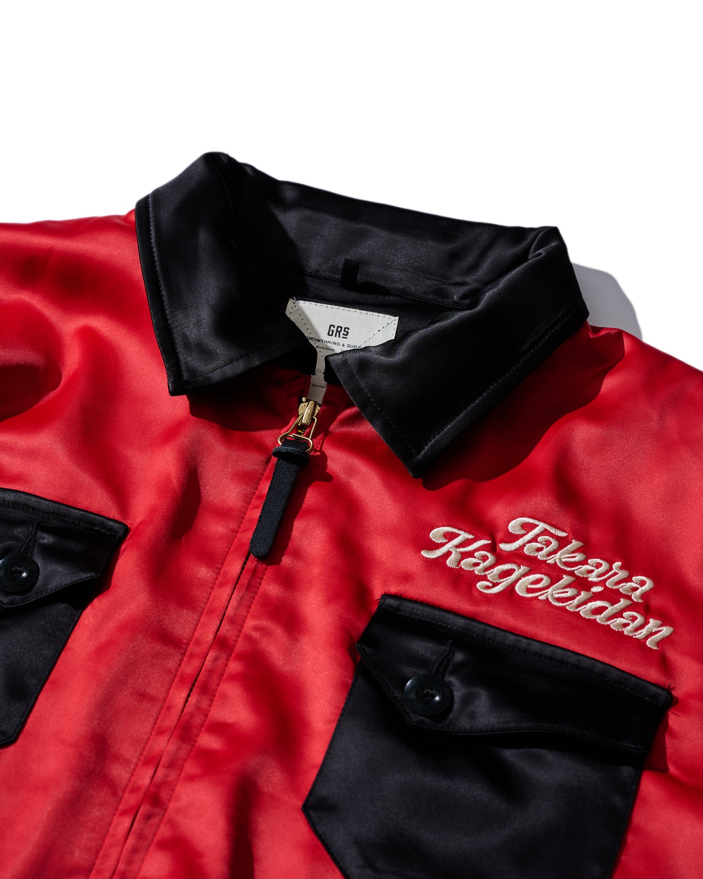 Embroidery Bowling Jacket