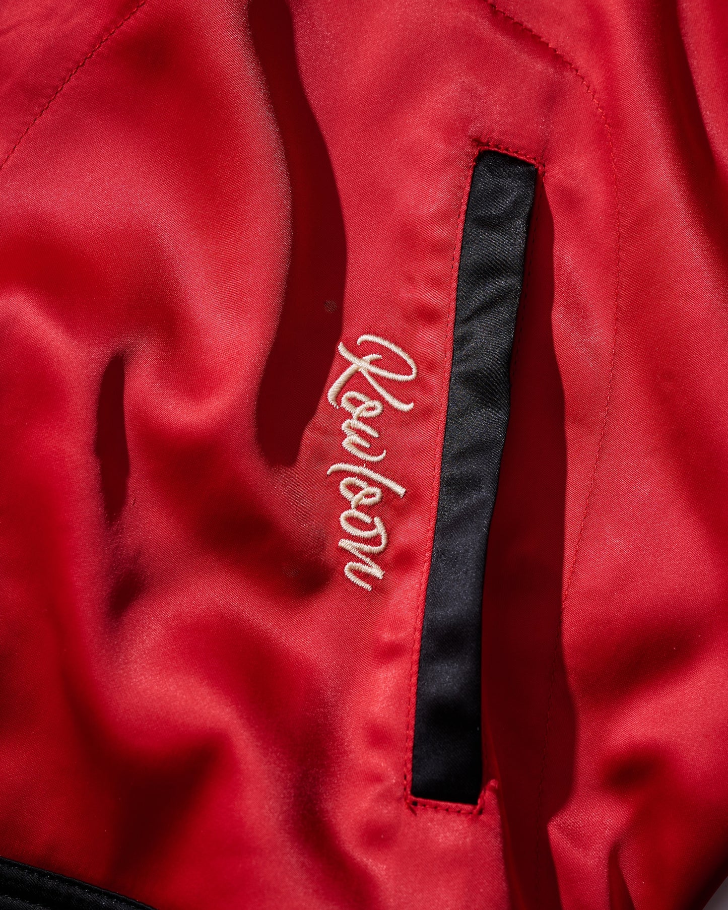Embroidery Bowling Jacket