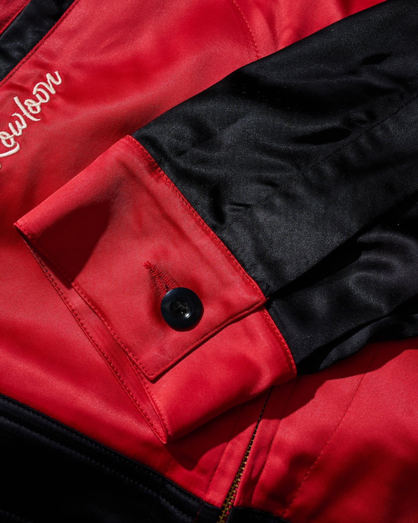 Embroidery Bowling Jacket
