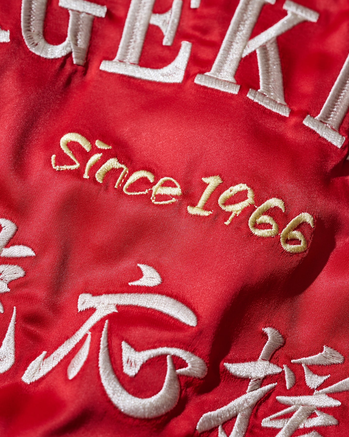 Embroidery Bowling Jacket