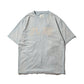 Sun Faded “Kowloon” Tee / Light Grey Blue
