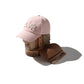 Hand Quilted “Tokyo” Cap / Dusty Pink