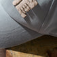 Hand Quilted “Kowloon” Cap / Light Grey Blue