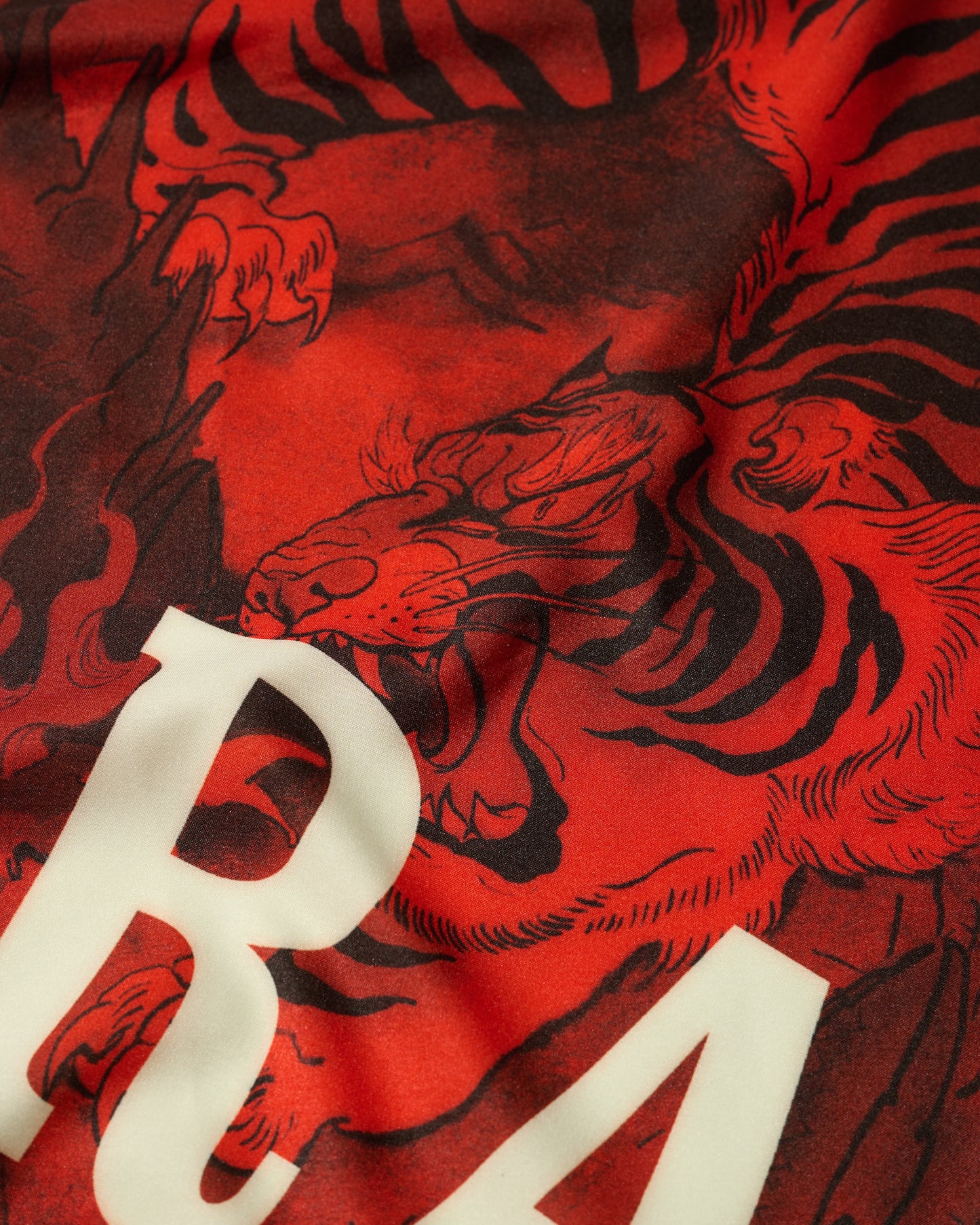 Tiger & Dragon Overprint Bandana