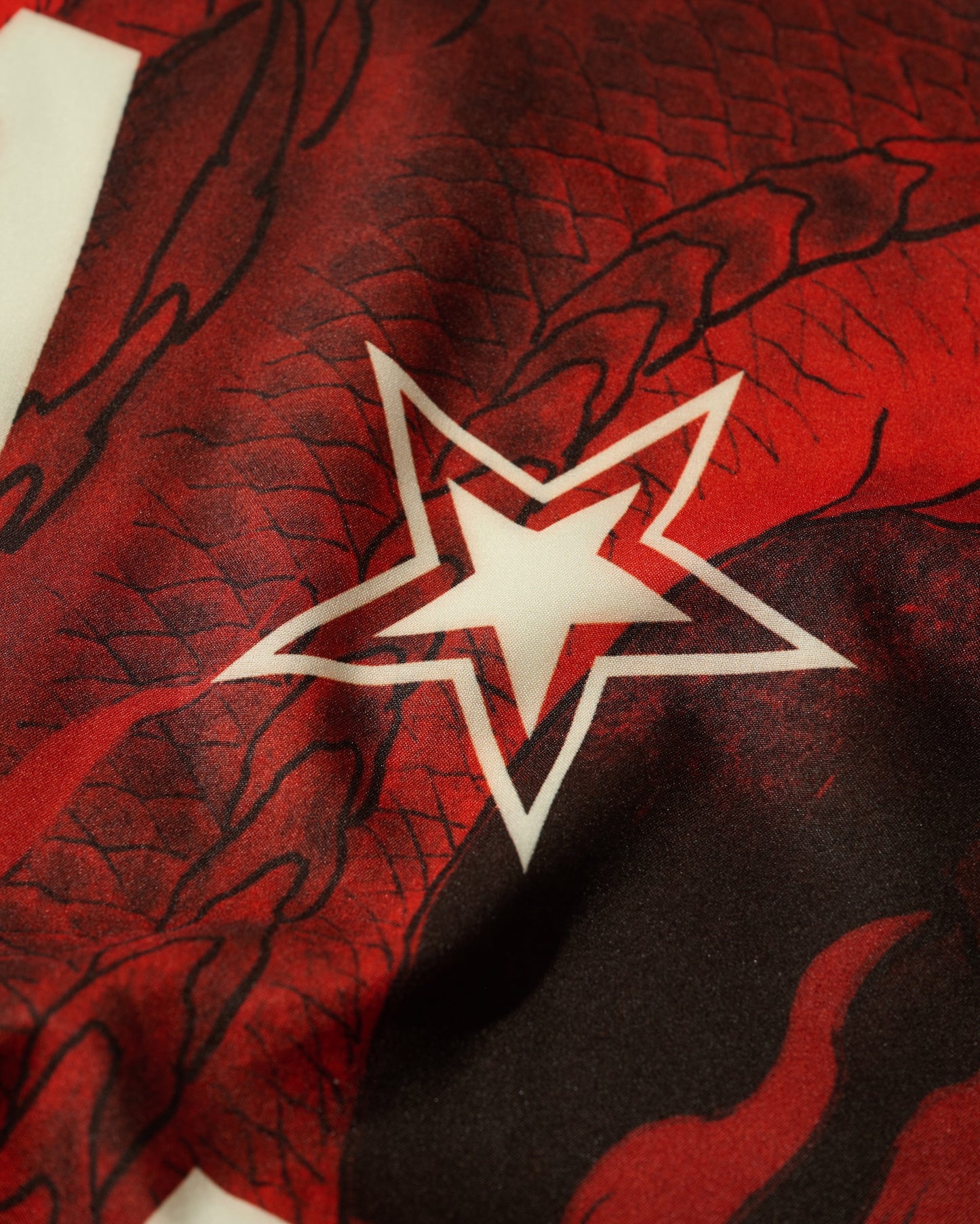 Tiger & Dragon Overprint Bandana