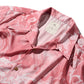 "Downhill Tiger & Dragon" Overprint Camp Collar Shirt / Dusty Pink