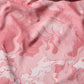 "Downhill Tiger & Dragon" Overprint Camp Collar Shirt / Dusty Pink
