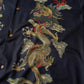 "DOUBLE DRAGON" OVERPRINT CAMP COLLAR SHIRT / OG