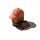 Kimono Silk Embroidery “Kowloon” Cap type 20