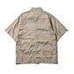 Kimono Silk Handcrafted Open Collar Shirt Type 12