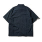 Kimono Silk Handcrafted Open Collar Shirt Type 09