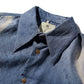 Kimono Silk Handcrafted Open Collar Shirt Type 04