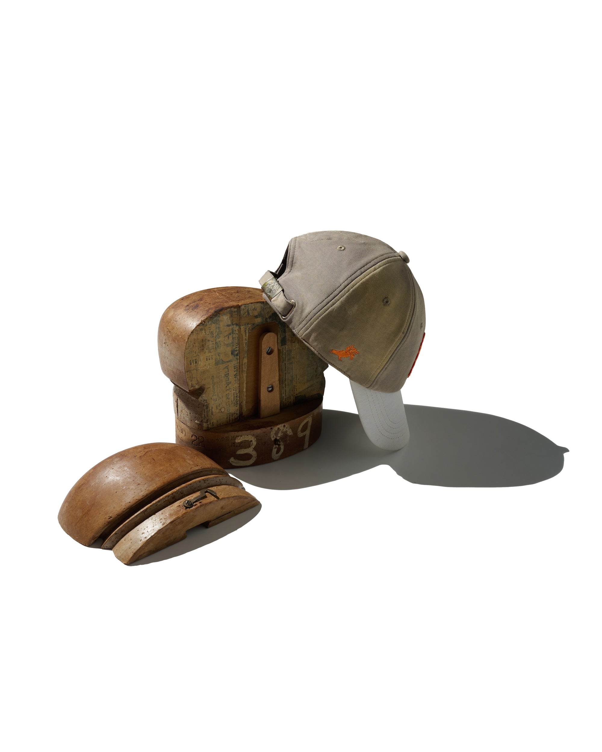 HEAVY WEIGHT SUN FADED “KN” CAP – GrowthRing & Supply Co.