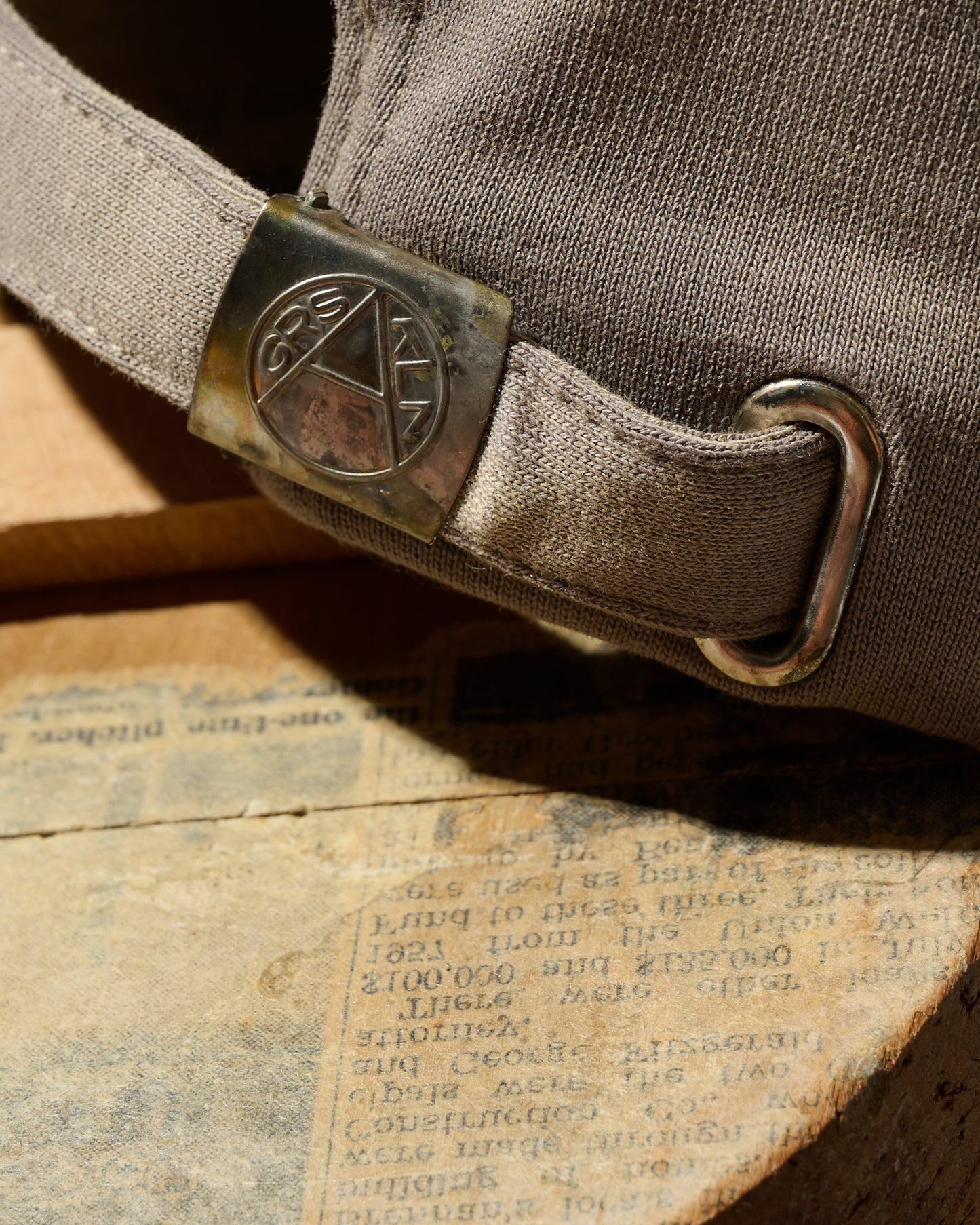 HEAVY WEIGHT SUN FADED “KN” CAP