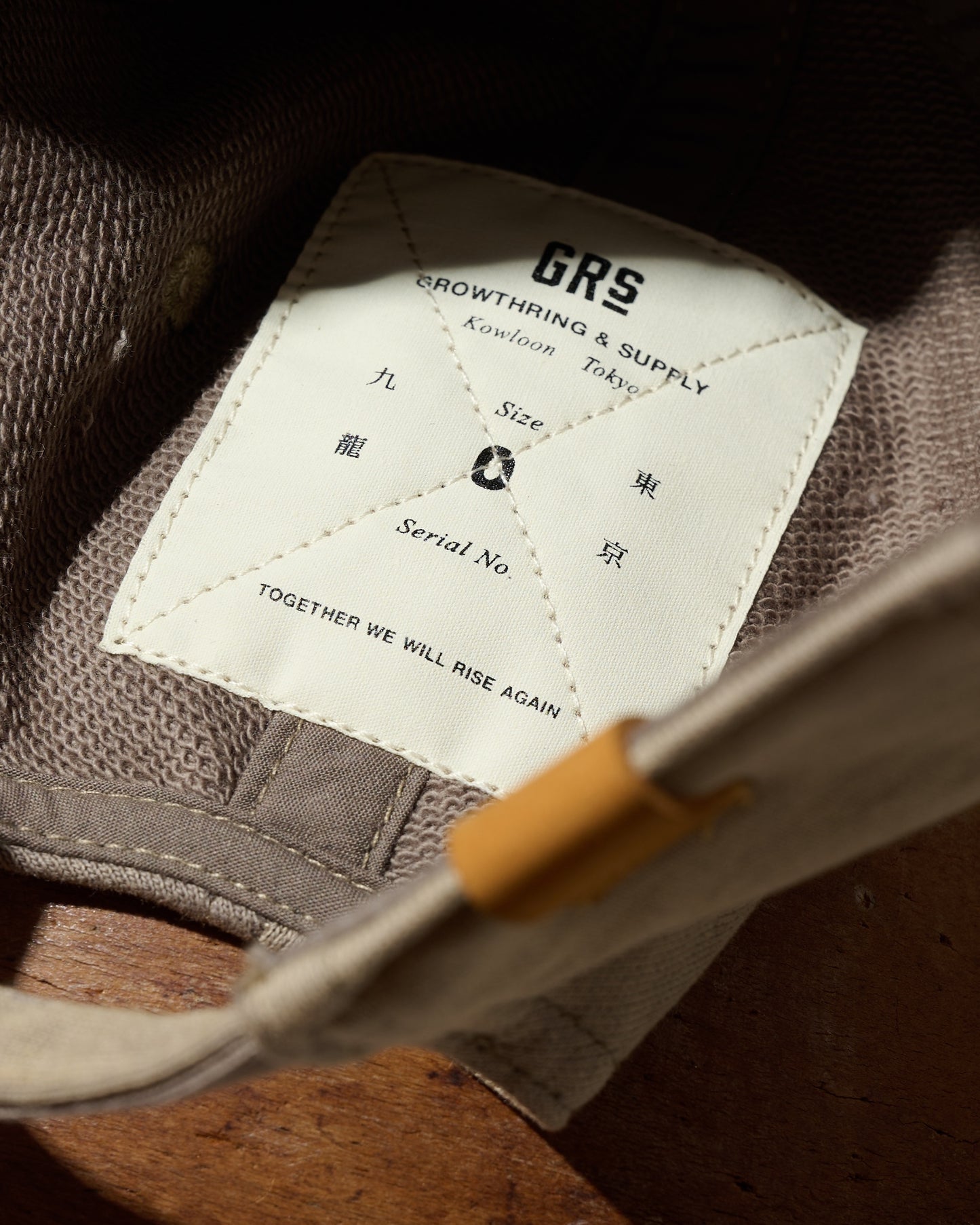 HEAVY WEIGHT SUN FADED “KN” CAP