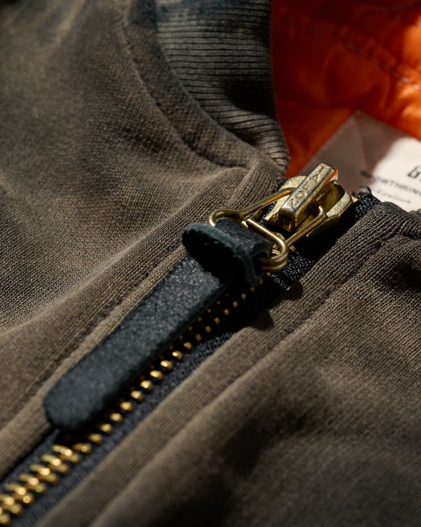 [NEW YORK EXCLUSIVE] MA1 SUN FADED SWEAT BOMBER + QUILTED LINER