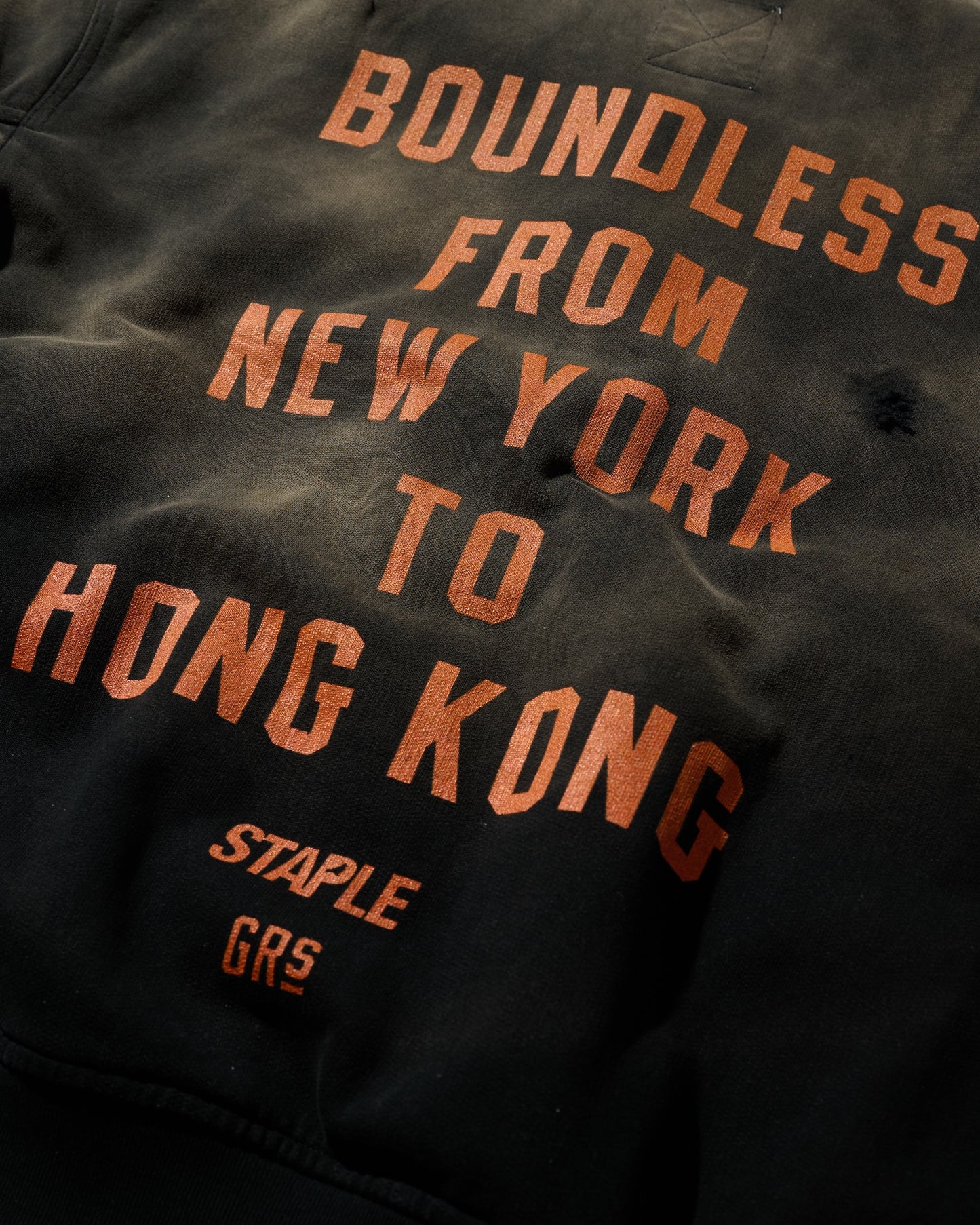 [NEW YORK EXCLUSIVE] MA1 SUN FADED SWEAT BOMBER + QUILTED LINER