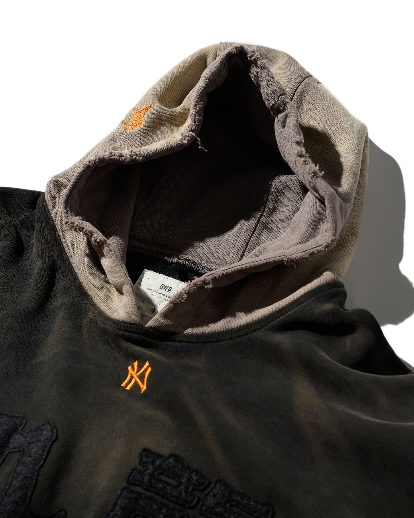 HEAVY WEIGHT SUN FADED "KOWLOON" HOODIE