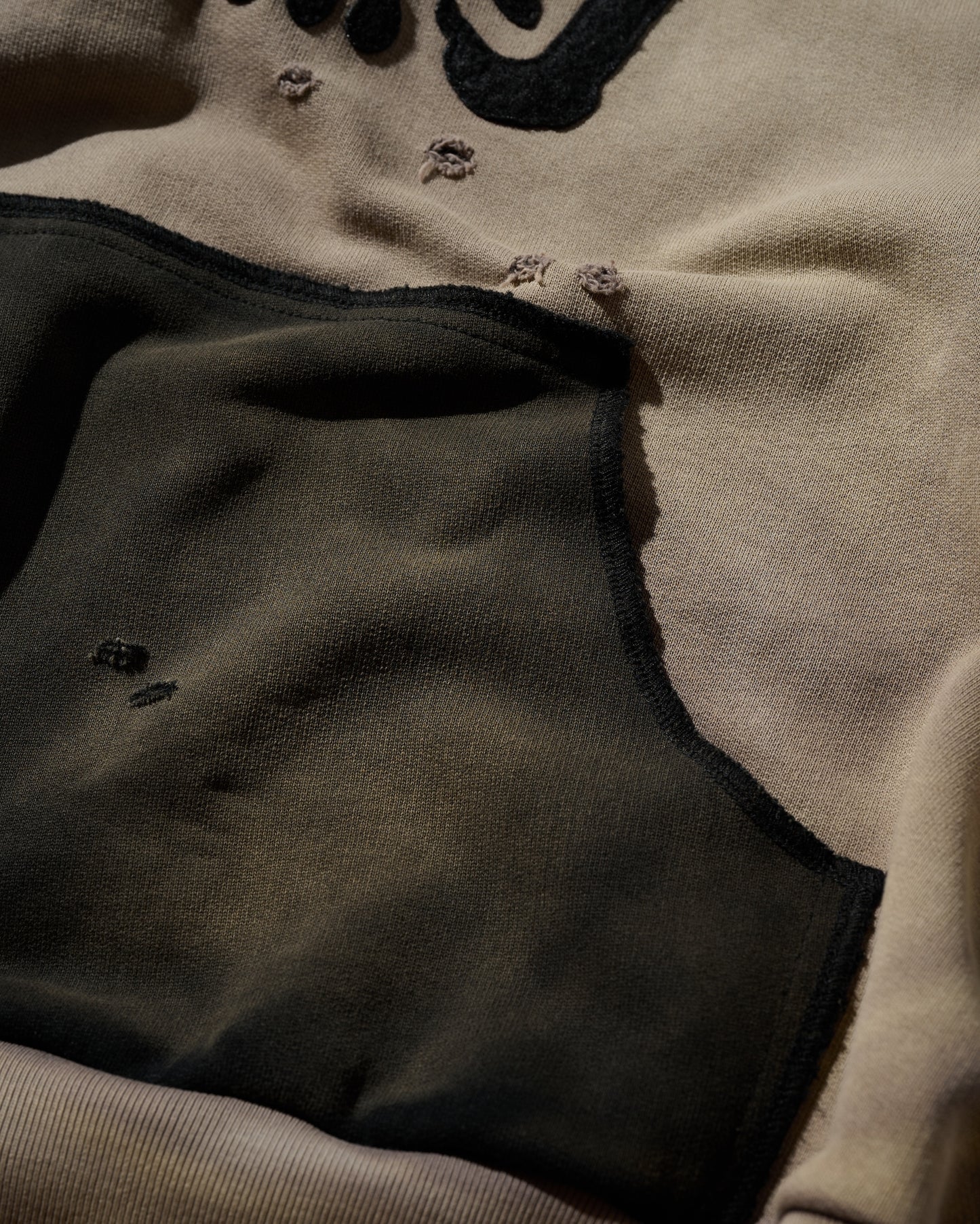 HEAVY WEIGHT SUN FADED "NEW YORK" HOODIE