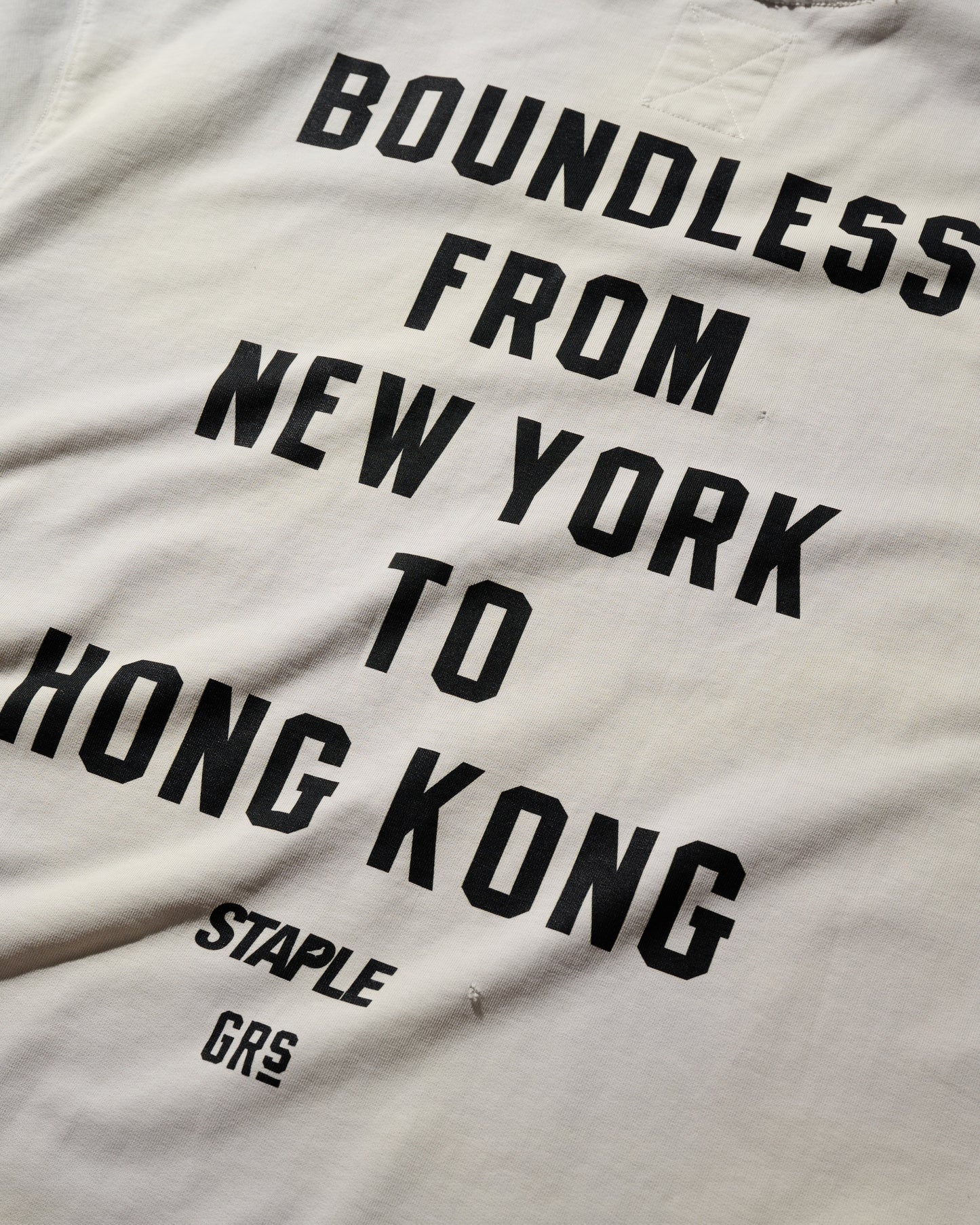 HEAVY WEIGHT SUN FADED “NEW YORK” TEE