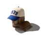 HAND QUILTED “1979” 2-TONE CAP / OFF WHITE & NAVY
