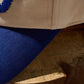 HAND QUILTED “1979” 2-TONE CAP / OFF WHITE & NAVY