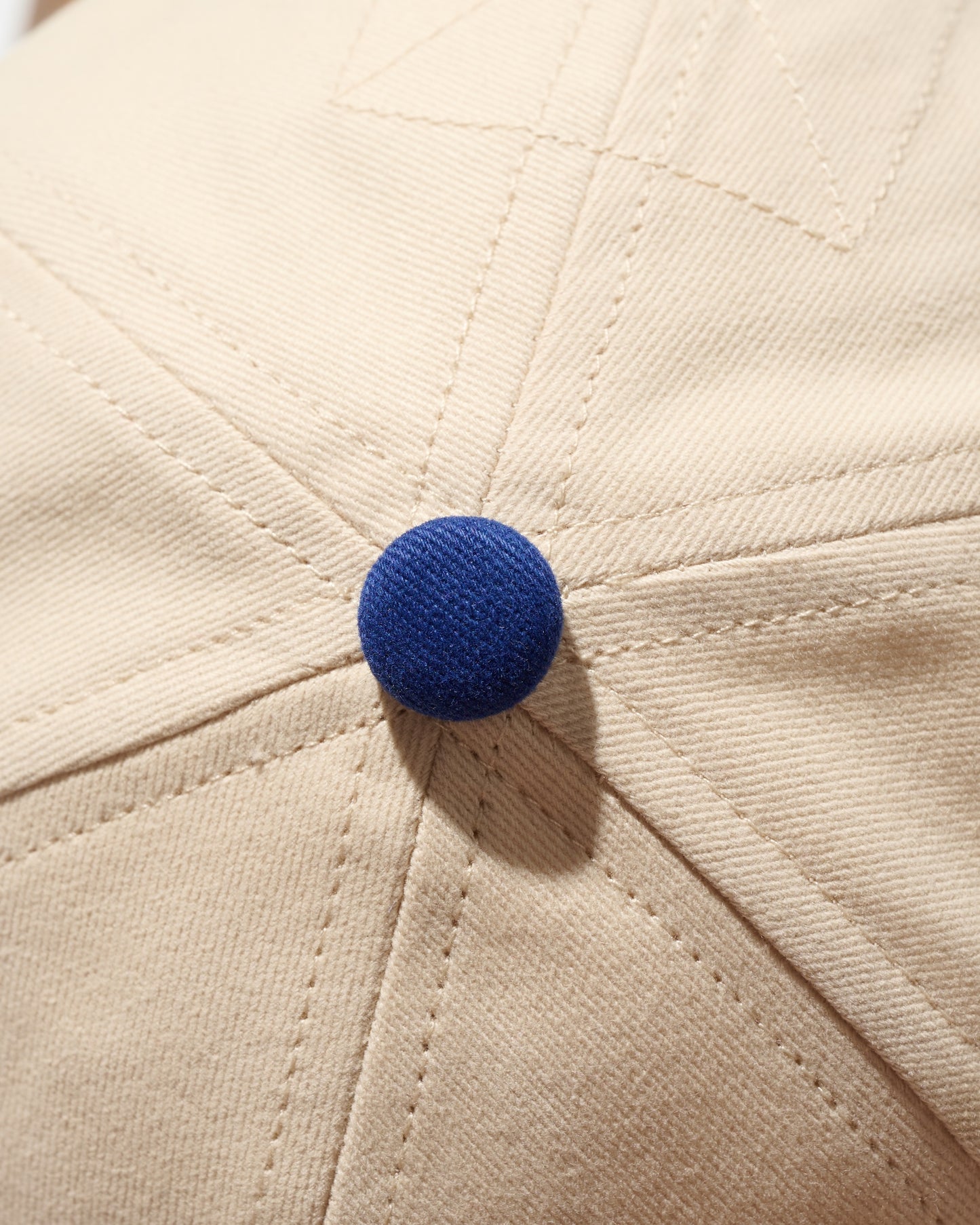HAND QUILTED “1979” 2-TONE CAP / OFF WHITE & NAVY