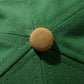 HAND QUILTED “GRS” TWO TONE CAP / GREEN & MUSTARD