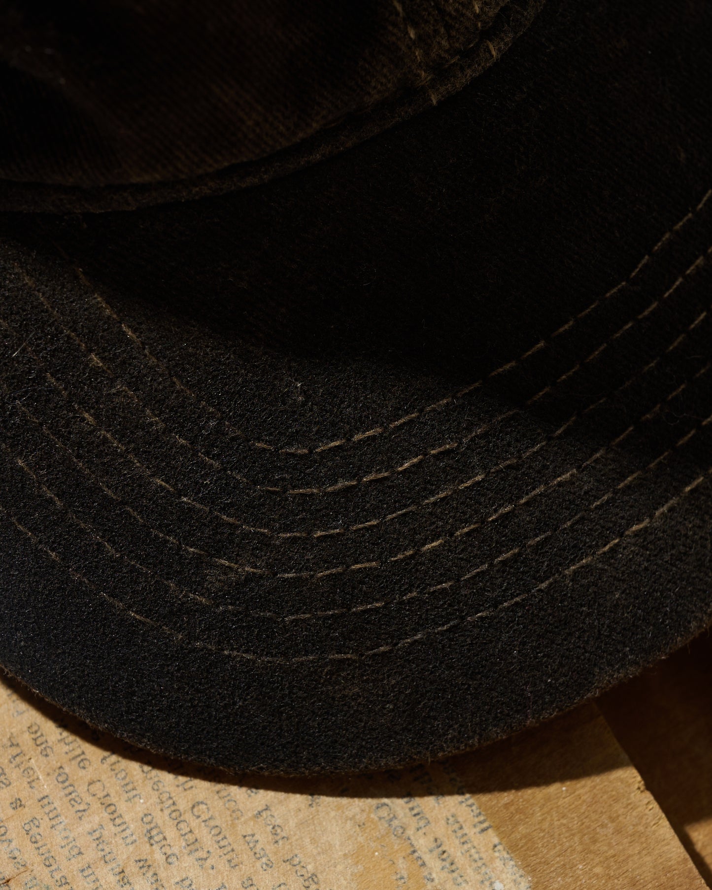 MUD DYEING FADED WASHED CAP