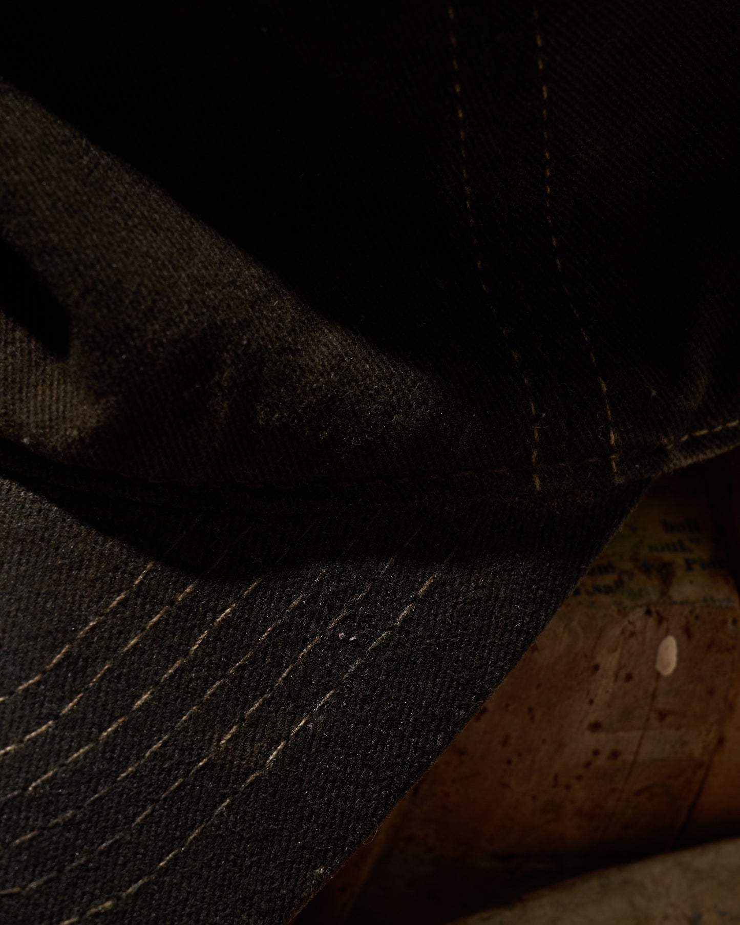MUD DYEING FADED WASHED CAP