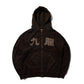 MUD DYEING KOWLOON ZIP-UP HOODIE