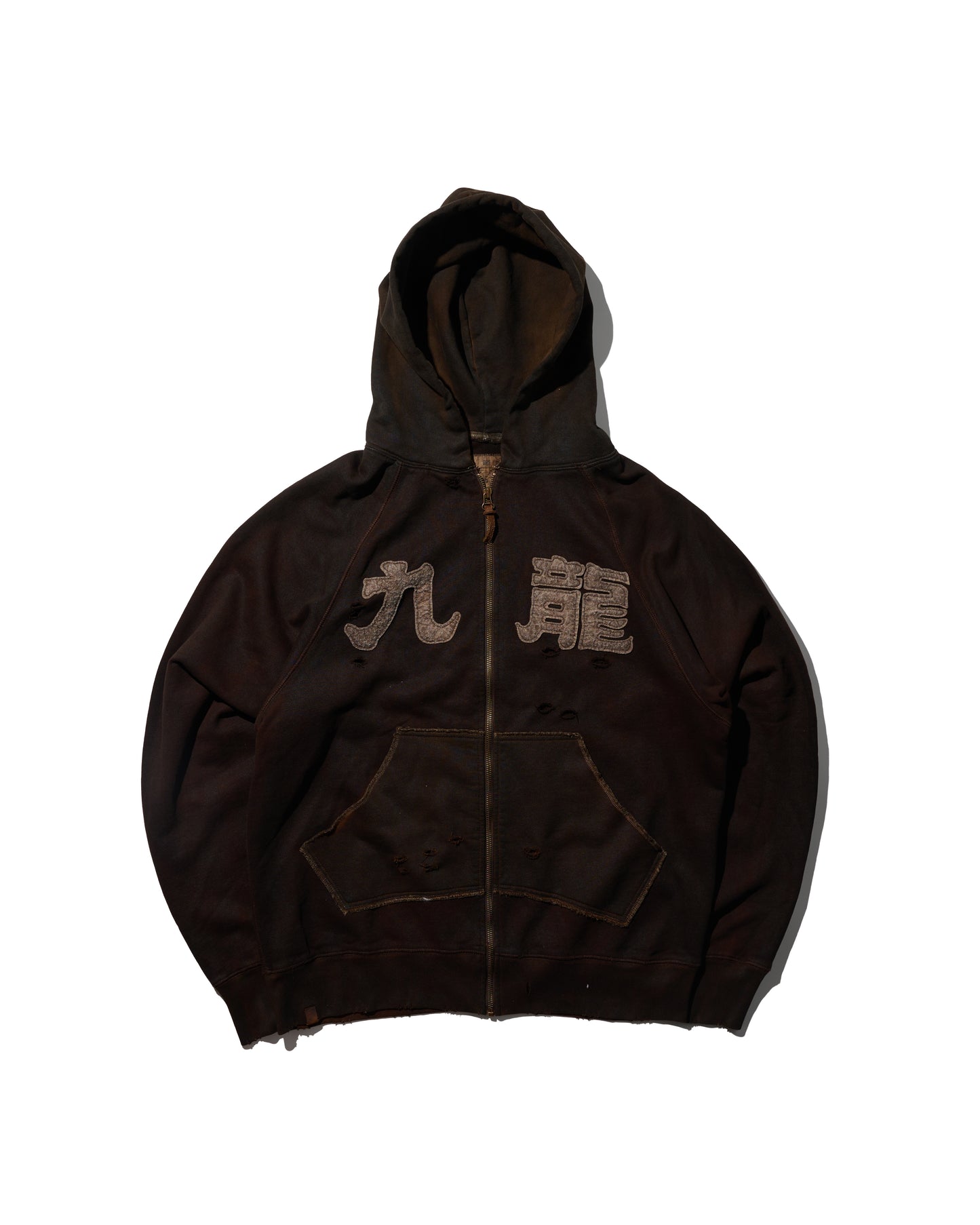 MUD DYEING KOWLOON ZIP-UP HOODIE
