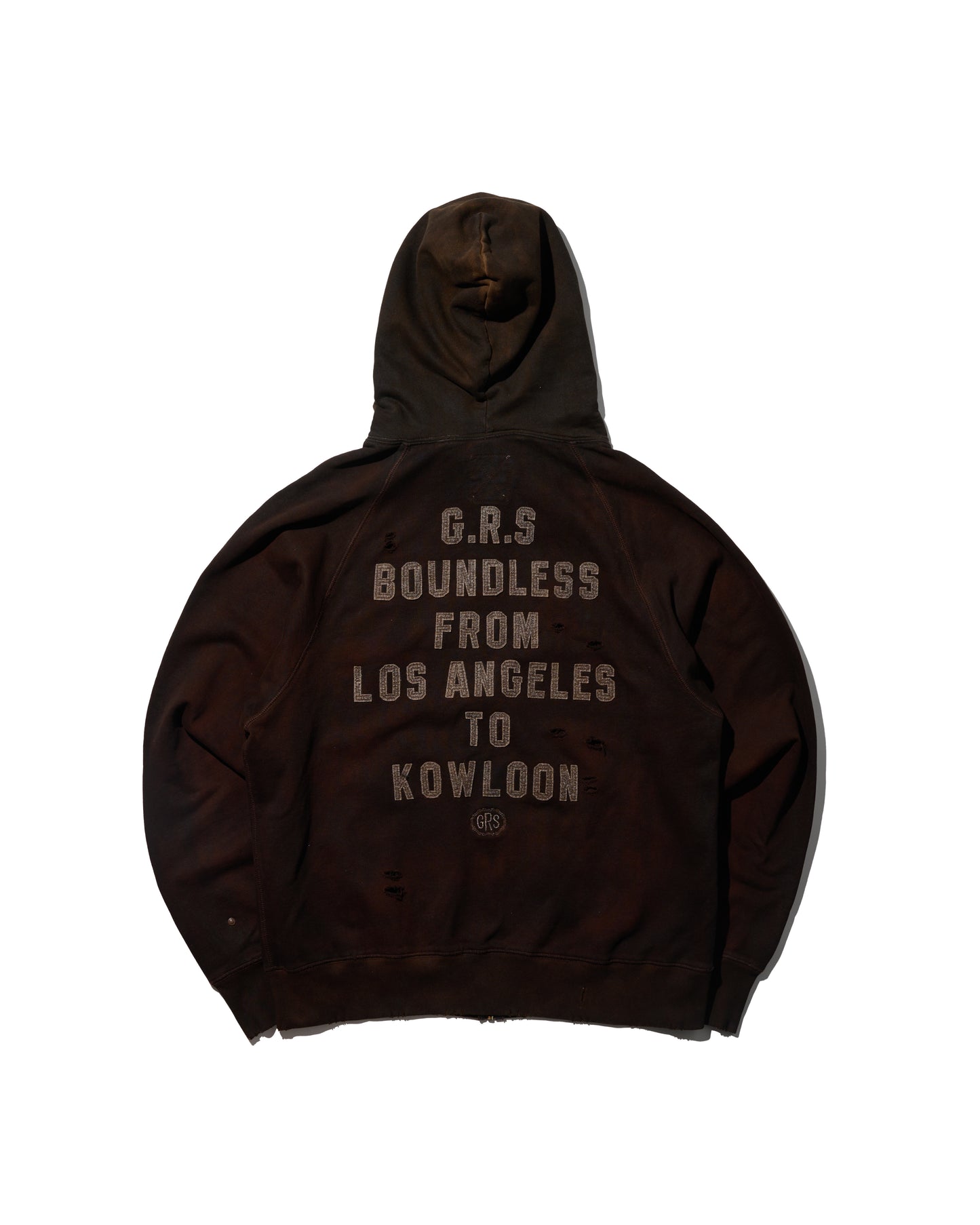 MUD DYEING KOWLOON ZIP-UP HOODIE