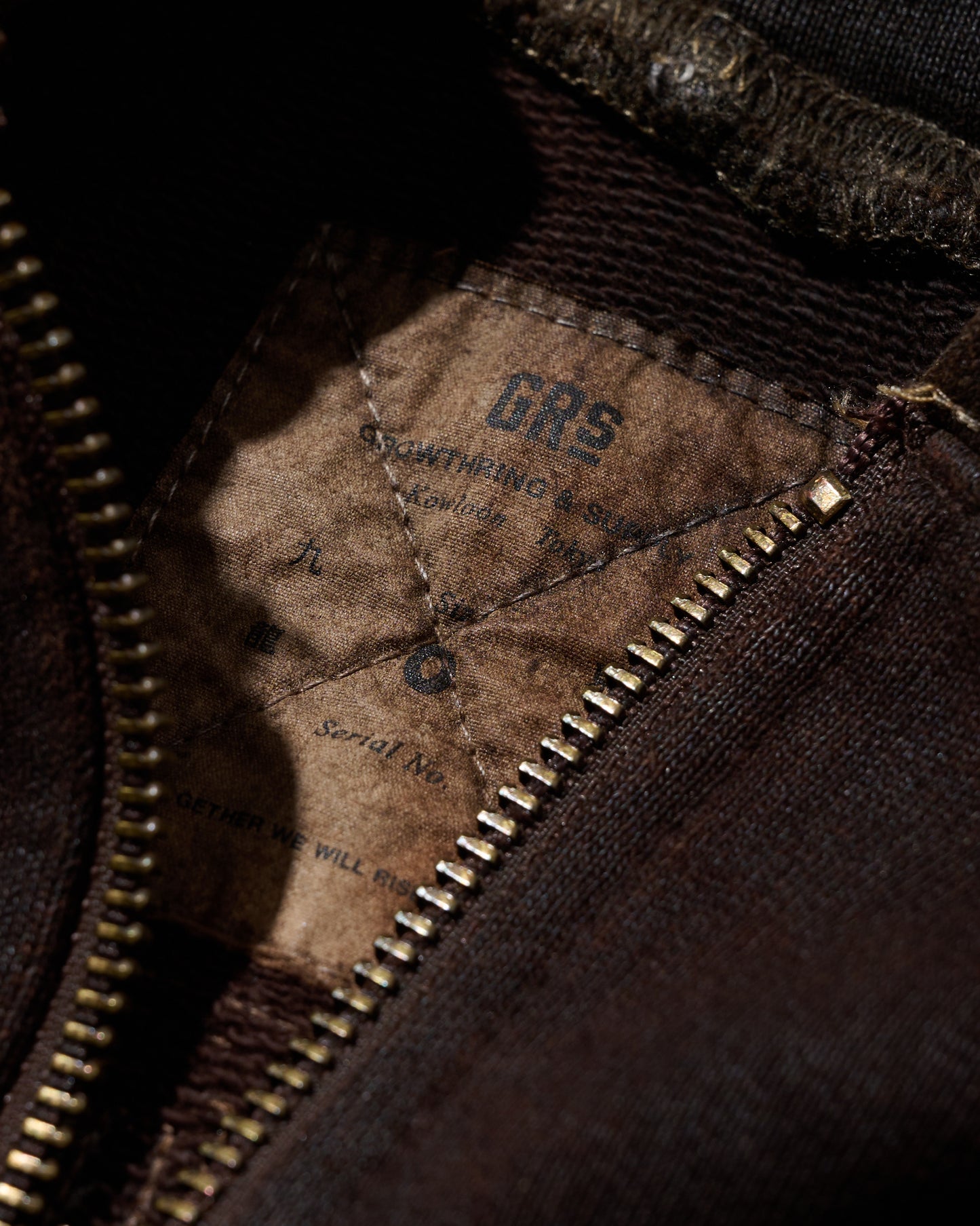 MUD DYEING KOWLOON ZIP-UP HOODIE