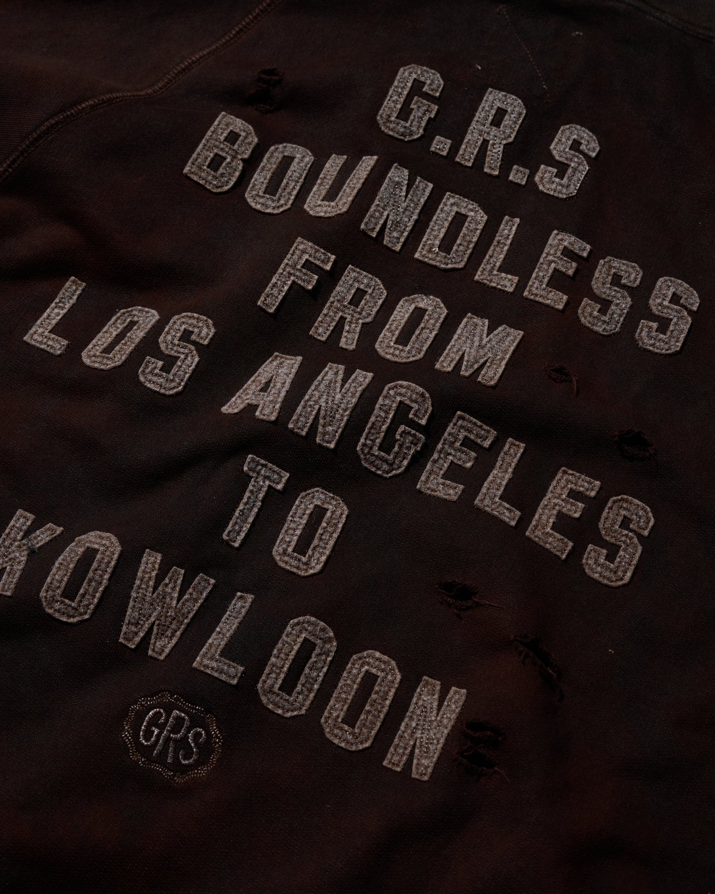 MUD DYEING KOWLOON ZIP-UP HOODIE