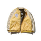 GRS SIGNATURE SOUVENIR JACKET / PALE YELLOW & HAZEL