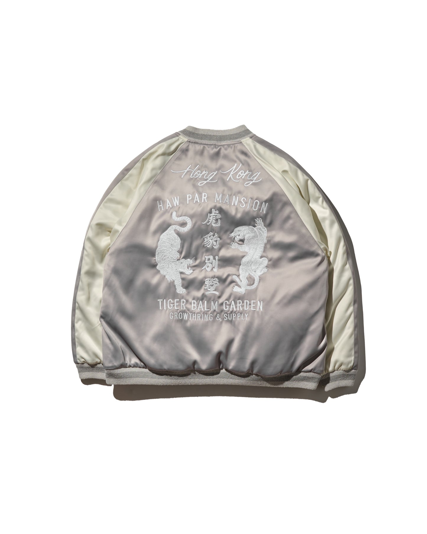 GRS SIGNATURE SOUVENIR JACKET / SLIVER & DIM GREY