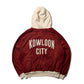 DISTRESSED"KN" TWO TONE HOODIES