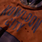 DISTRESSED "KOWLOON CITY" TWO TONE HOODIES