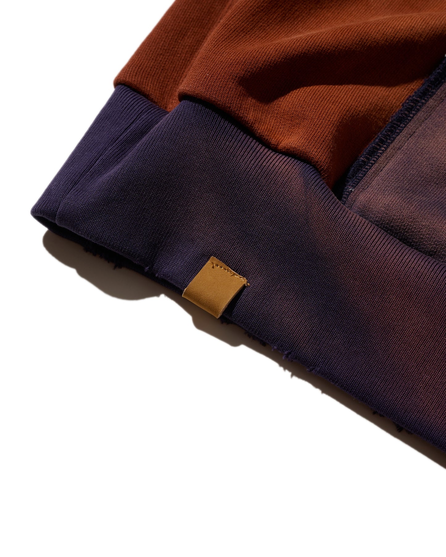 DISTRESSED "KOWLOON CITY" TWO TONE HOODIES