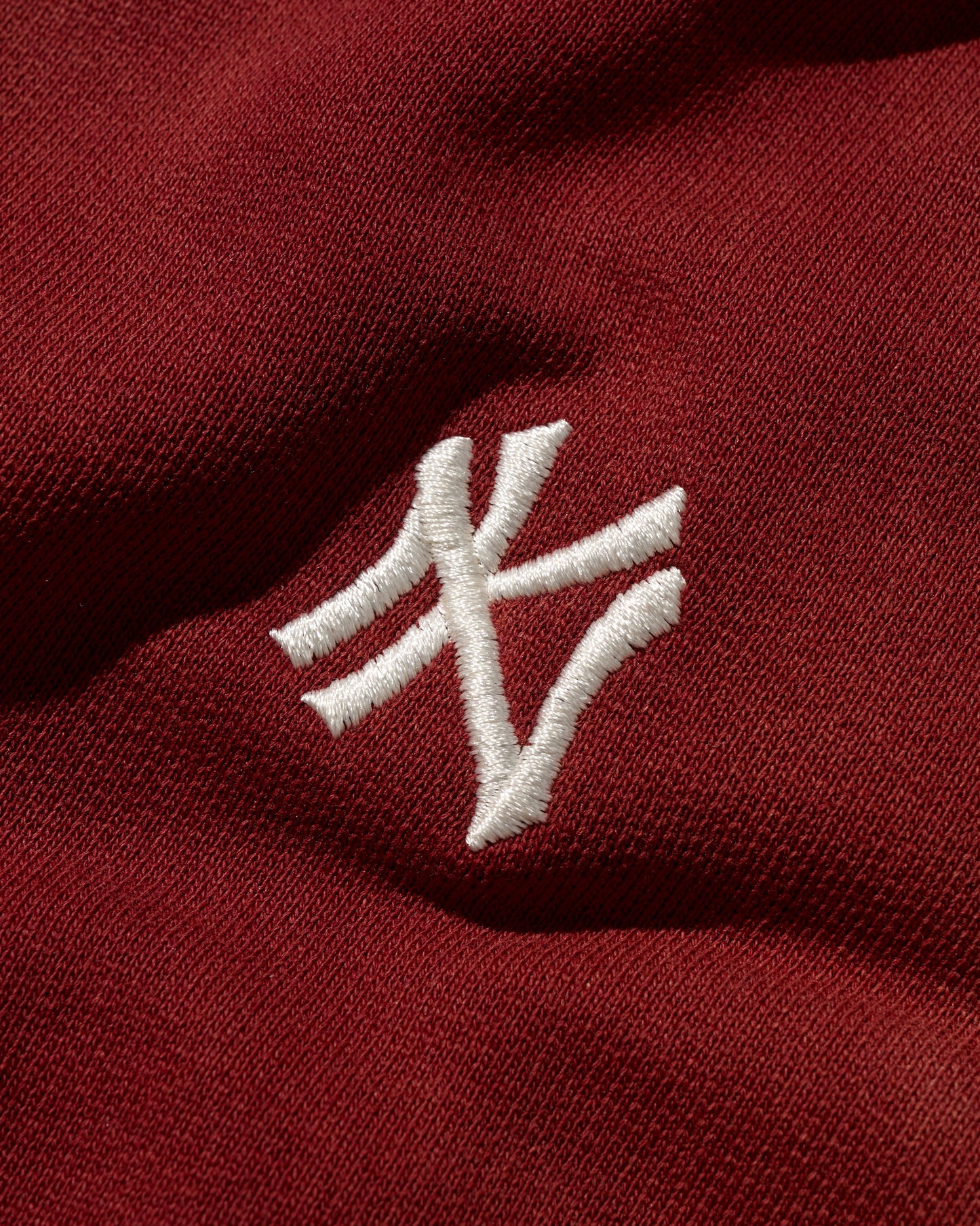 DISTRESSED"KN" TWO TONE HOODIES