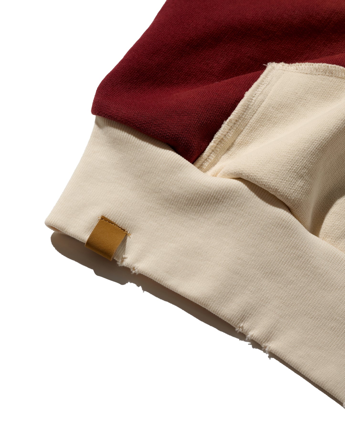 DISTRESSED"KN" TWO TONE HOODIES