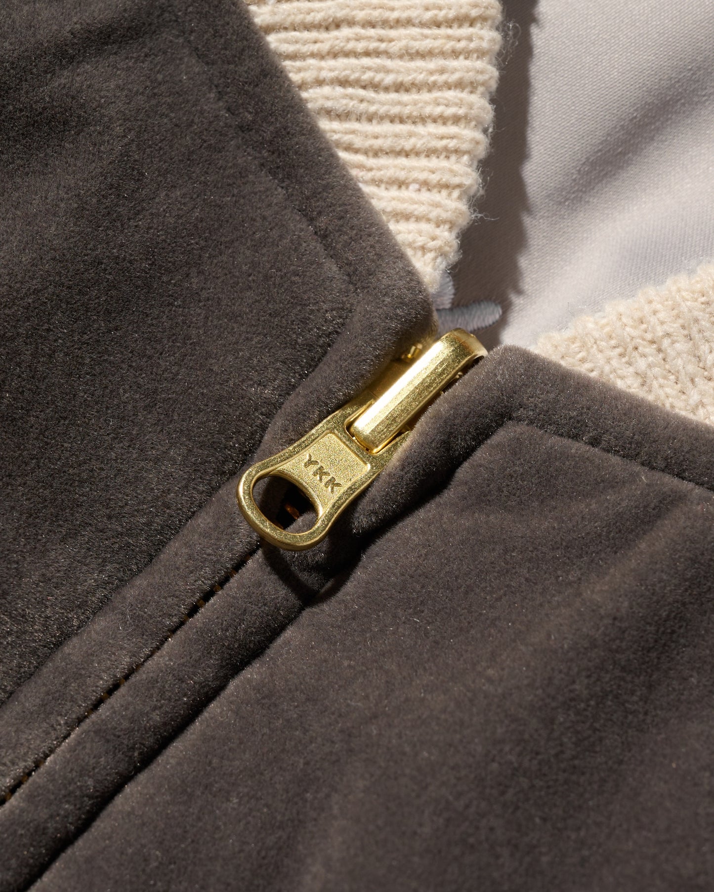 GRS SIGNATURE SOUVENIR JACKET / SLIVER & DIM GREY