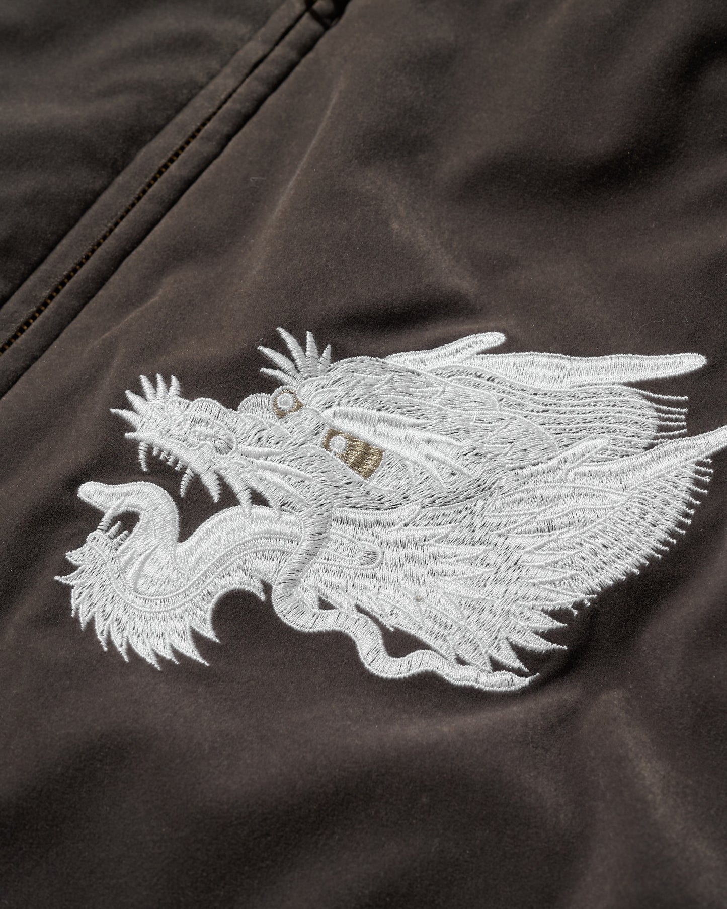 GRS SIGNATURE SOUVENIR JACKET / SLIVER & DIM GREY