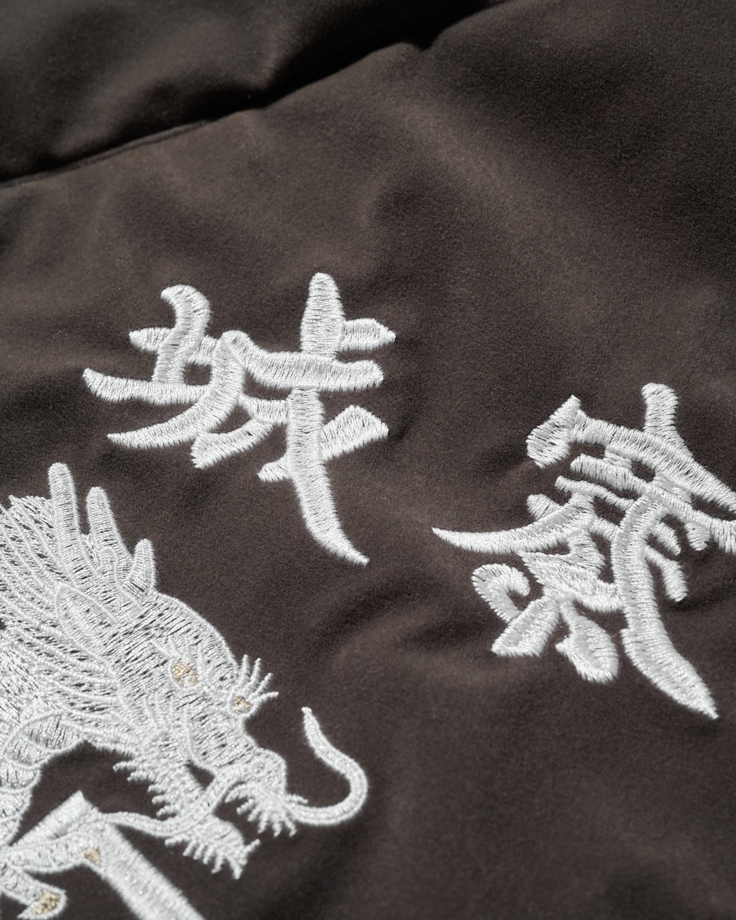 GRS SIGNATURE SOUVENIR JACKET / SLIVER & DIM GREY